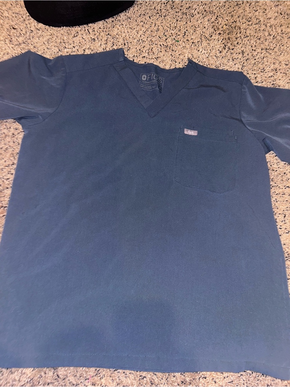 Figs Deep Blue Medical  technical collection 1 pocket Top S